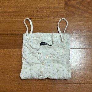 Brandy Melville Floral Tank